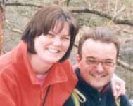 dodgy looking couple in forest